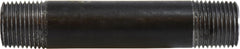 Midland Metal Mfg. 59060SMLS 1/2 X CL SCH 80 SMLS BLK NIPPLE, Nipples and Fittings, Black Extra Heavy SCH80 Seamless, Schedule 80 Seamless Nipple 1/2" Diameter  | Blackhawk Supply