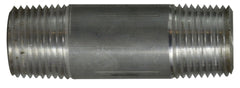 Midland Metal Mfg. 76040  3/8 X CLOSE ALUM NIPPLE, Nipples and Fittings, Aluminum Nipples, 3/8 Aluminum Nipples  | Blackhawk Supply