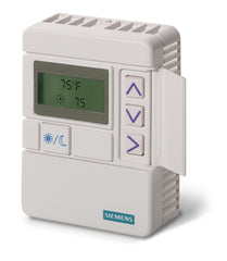 Siemens 540-680FB Room Temp Sensor, Sensing w/ Override, Setpt, Fahrenheit Display, White  | Blackhawk Supply