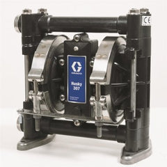 Graco D3A277 Husky 307 AC (3/8" BSP) Standard Pump, PP Center Section, AC Seats, BN Balls & BN Diaphragm  | Blackhawk Supply
