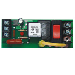 Functional Devices RIBM2401SB Panel Relay 4.00x1.60in 20Amp SPST + Override 24Vac/dc/120Vac  | Blackhawk Supply
