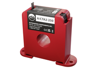 A/CTA2-250 | Current Sensor (Solid Core) | Loop Powered | 4-20 mA Average Output | Jumper Selectable Range: 0-100 | 0-200 | 0-250A | ACI