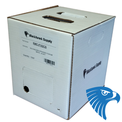 Reliable Wire RWC-P182C/M1-BL Control Cable 18G 2C 1000ft EasyPull Box Non Shielded Plenum Rated Blue  | Blackhawk Supply
