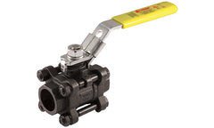 Jomar 500-504 S-CS-1000N-SS-4B | 3/4" | 3 Piece 4 Bolt | Swing Out Body | Full Port | Socket Weld Connection | 1000 WOG | Stainless Steel Ball and Stem  | Blackhawk Supply