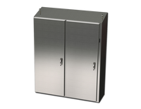 SCE-60XEL6112SS6ST    | S.S. 2DR XEL Sloping Top Enclosure  |   Saginaw