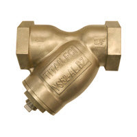 Titan YS52AB0050 1/2" Y Strainer | Aluminum Bronze | ANSI Class 250 | Threaded Ends | Gasketed Caps | Plugged Blow-off  | Blackhawk Supply