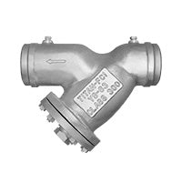 Titan YS63S0250 2.5" Y Strainer | Stainless Steel | ANSI Class 300 | Butt Weld Ends Sch. 40 | Bolted Cover | Plugged Blow-off  | Blackhawk Supply