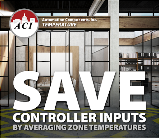 Save Controller Inputs by Averaging Zone Temperatures