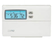 LUXPRO THERMOSTATS PSP511LC 24v Battery Powered Digital Programmable Thermostat 5/2 Day Program 1H-1C With Backlight  | Blackhawk Supply