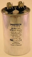 43-25136-12 | 35MFD 370V Round Run Capacitor | Rheem-Ruud