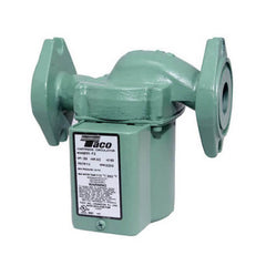 Taco 005-F2-2IFC Circulator Pump | Cast Iron | 1/35 HP | 115V | Single Phase | 0.54A | 3250 RPM | Flanged | 19 GPM | 9ft Max Head | 125 PSI Max Press. | Integral Flow Check | Series 005  | Blackhawk Supply