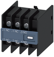 3RH29114HA12 | AUX. SWITCH 1NO+2NC S00 & S0 RING LUG | Siemens Electrical