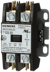 Siemens Electrical 45GG10AHA Contactor | 45DP | 40A | 1P | Open | 480V  | Blackhawk Supply