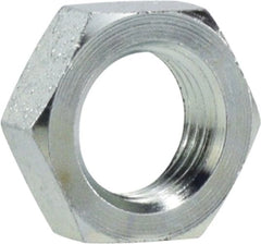 Midland Metal Mfg. 030620 BULKHD LOCK NUT 1-1/4 X 1-5/8-12, Hydraulic, Bulkhead Fittings Steel 37 Degree JIC Flare, Bulkhead Lock Nut  | Blackhawk Supply