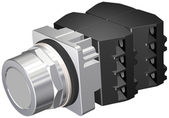 Siemens Electrical 52PM8A6D PUSHBUTTON | MOM | GRY | FLUSH | 2POS | 4NO-4NC  | Blackhawk Supply