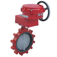 3LSE-16S2C/70-1300SV | Butterfly Valve | 2 Way | 16 Inch | Stainless Disc | 150 PSI | 120 VAC Non-Spring Return Actuator | Modulating Control | Bray