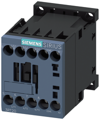 Siemens Electrical 3RT20171AV62 CONTACTOR S00 12A 480VAC 1NC SCRW  | Blackhawk Supply