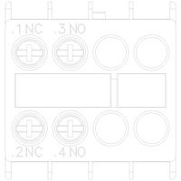 3RH29111HA11 | AUX. SWITCH 1NO+1NC FOR S00 & S0 SCREW | Siemens Electrical