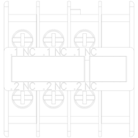 3RH29114HA03 | AUX. SWITCH 3NC FOR S00 RING LUG | Siemens Electrical