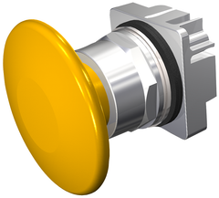 Siemens Electrical 52PM9V4 PUSHBUTTON | MOM | YLW | 2 1/2" PLASTIC | 2POS  | Blackhawk Supply