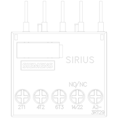 Siemens Electrical 3RT29161PB2 EMC SUPPRES S00 VARISTOR 575V 50/60HZ  | Blackhawk Supply