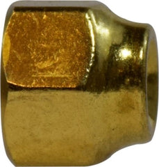 Midland Metal Mfg. 10051 5/16 X 1/4 REDUCING FLARE NUT, Brass Fittings, SAE 45 Deg Flare, Reducing Flare Nut  | Blackhawk Supply