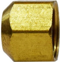 10074 | 3/16 FLARE CAP, Brass Fittings, SAE 45 Deg Flare, Flared Cap | Midland Metal Mfg.