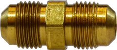 Midland Metal Mfg. 10104 1/8 MALE FLARE UNION, Brass Fittings, SAE 45 Deg Flare, Flare Union  | Blackhawk Supply