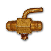 1010SAE | 5/8 FLARE SHUT-OFF VALVE MAF/USA Mid-America Fittings Made in USA | Midland Metal Mfg.