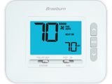 Braeburn 1230 Non-Programmable 2H / 1C w/4.4 Sq. In. Display  | Blackhawk Supply