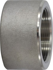 Midland Metal Mfg. 103772 3/8 SS 3000# 304 HALF CPLG  | Blackhawk Supply