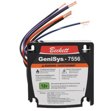 R.W. Beckett 7556A0000U Burner Control Genisys 15 Second Lockout 12VDC for Safety Control  | Blackhawk Supply