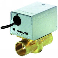 V4043B1018/U | Zone Valve 2 Position Normally Open 2-Way Straight Through 1/2 Inch Brass Sweat 3.5 Cv 125 Pounds per Square Inch | HONEYWELL HOME