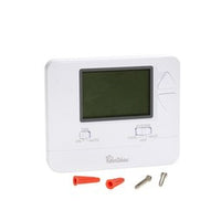RS8110 | Thermostat Non-Programmable Digital 24 Volt 41-95 Degrees Fahrenheit for 1 Stage Large Display Wall | Robertshaw