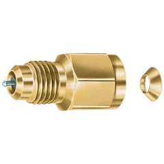 J/B Industries SAE Fittings A31614 Adapter 5 Pack 1/4 Inch Flare SAE  | Blackhawk Supply