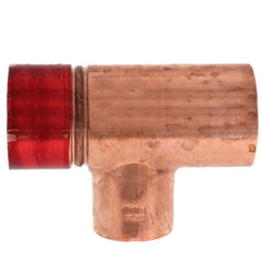 Bell & Gossett 108121 1" x 3/4" Copper Red Ring Monoflo Tee  | Blackhawk Supply