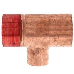 Bell & Gossett 108123 1-1/4" x 3/4" Copper Red Ring Monoflo Tee  | Blackhawk Supply