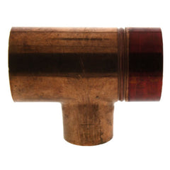 Bell & Gossett 108125 1-1/2" x 1" Copper Red Ring Monoflo Tee  | Blackhawk Supply