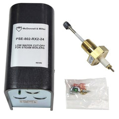 Mcdonnell Miller 153929 Low Water Cut Off Control PSE802-RX2-24 with Remote Sensor RX2 Probe 24 Voltage Alternating Current  | Blackhawk Supply