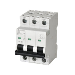 C3 Controls 1100-SP3B2D40 1100-SP3B2D40 - SP069, Miniature Circuit Breaker, 3 Pole, 4A, Trip Curve B, UL 1077 Supplementary Protector, IEC 60947-2, IEC 60898  | Blackhawk Supply