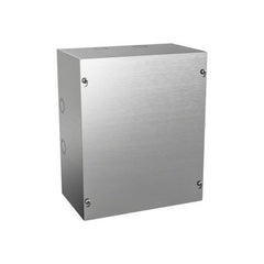 EXM 1100 DAL060604 Type 1 | Aluminum junction box with cover secured by screws - 6x6x4 | 6L x 6W x 4H (in)  | Blackhawk Supply