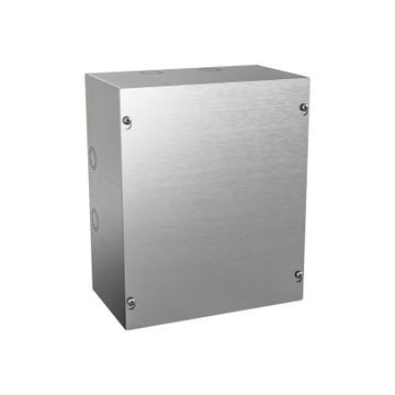 EXM 1100 DAL060603 Type 1 | Aluminum junction box with cover secured by screws - 6x6x3 | 6L x 6W x 3H (in)  | Blackhawk Supply