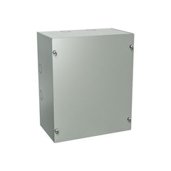 EXM 1100 DF101006N Type 1 | Junction box with cover secured by screws - 10x10x6 | 10L x 10W x 6H (in)  | Blackhawk Supply