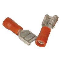 86219 | Quick Disconnect Connector Insulated 20 Pack 22-18 American Wire Gauge 1/4 Inch Female Tab | Mars Controls