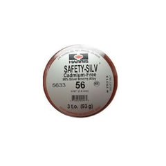 J.W.Harris 5633 Solder Safety Silver #56 3 Ounce  | Blackhawk Supply