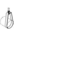 310NF0350 | Swivel Ring Hanger Adjustable 3-1/2 Inch IPS Pre-Galvanized 3/8 Inch Rod NFPA | Hangers