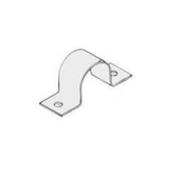 Hangers 231G0038 Pipe Strap Two Hole 3/8 Inch Electro-Galvanized Import  | Blackhawk Supply