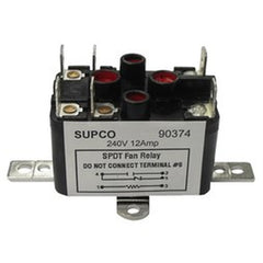 Sealed Units Parts (Supco) 90374 Fan Relay 240V Coil SPDT  | Blackhawk Supply