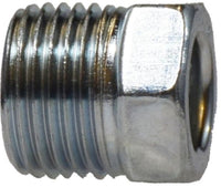12005 | 3/8 STEEL INVERTED FLARE NUT, Brass Fittings, Brake Lines, Zinc Chromate Steel Nut | Midland Metal Mfg.