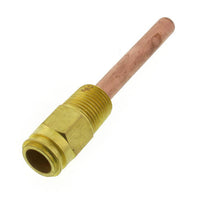 121371A | COPPER IMMERSION WELL. 1/2 IN. NPT, 1-1/2 IN. INSULATION, 3 IN. INSERTION WELL. INCLUDES MOUNTING CLAMP. | Resideo
